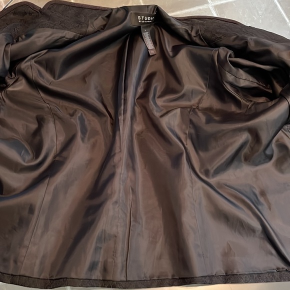 Liz Claiborne,14, open, lovely textured,poly/rayon, fully lined, versatile, EUC. - Picture 9 of 12